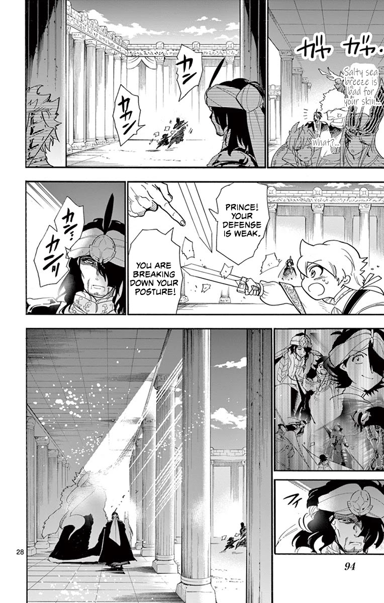 Magi - Sinbad no Bouken Chapter 180 page 28 - Chapter 180: To the future