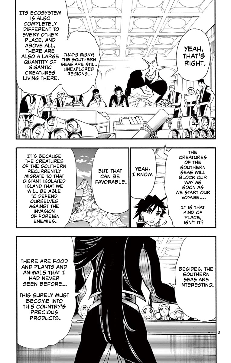 Magi - Sinbad no Bouken Chapter 180 page 3 - Chapter 180: To the future
