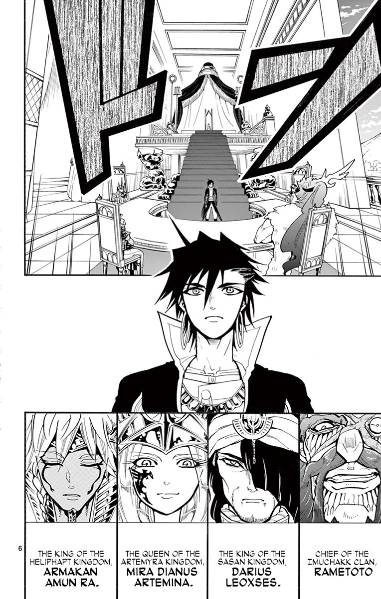 Magi - Sinbad no Bouken Chapter 180 page 6 - Chapter 180: To the future