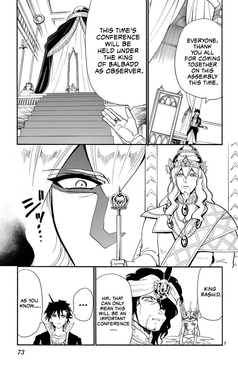 Magi - Sinbad no Bouken Chapter 180 page 7 - Chapter 180: To the future