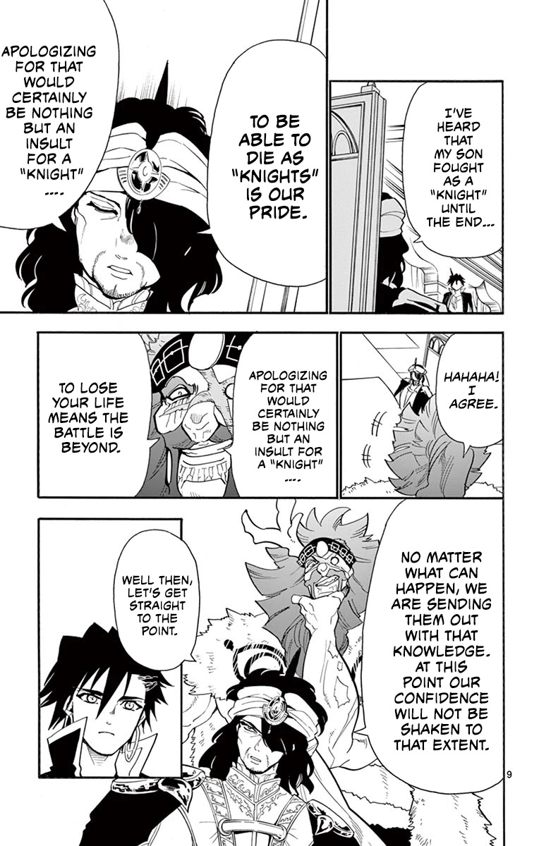 Magi - Sinbad no Bouken Chapter 180 page 9 - Chapter 180: To the future