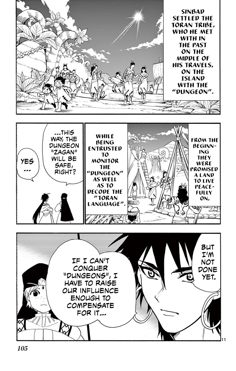 Magi - Sinbad no Bouken Chapter 181 page 11 - Chapter 181: High king of the Seven Seas
