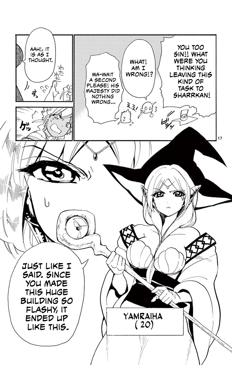 Magi - Sinbad no Bouken Chapter 181 page 17 - Chapter 181: High king of the Seven Seas