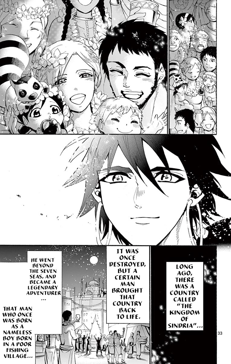 Magi - Sinbad no Bouken Chapter 181 page 32 - Chapter 181: High king of the Seven Seas