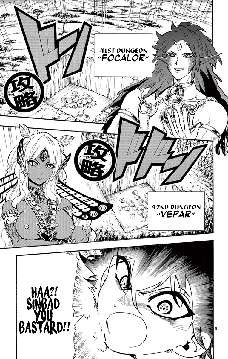 Magi - Sinbad no Bouken Chapter 181 page 5 - Chapter 181: High king of the Seven Seas