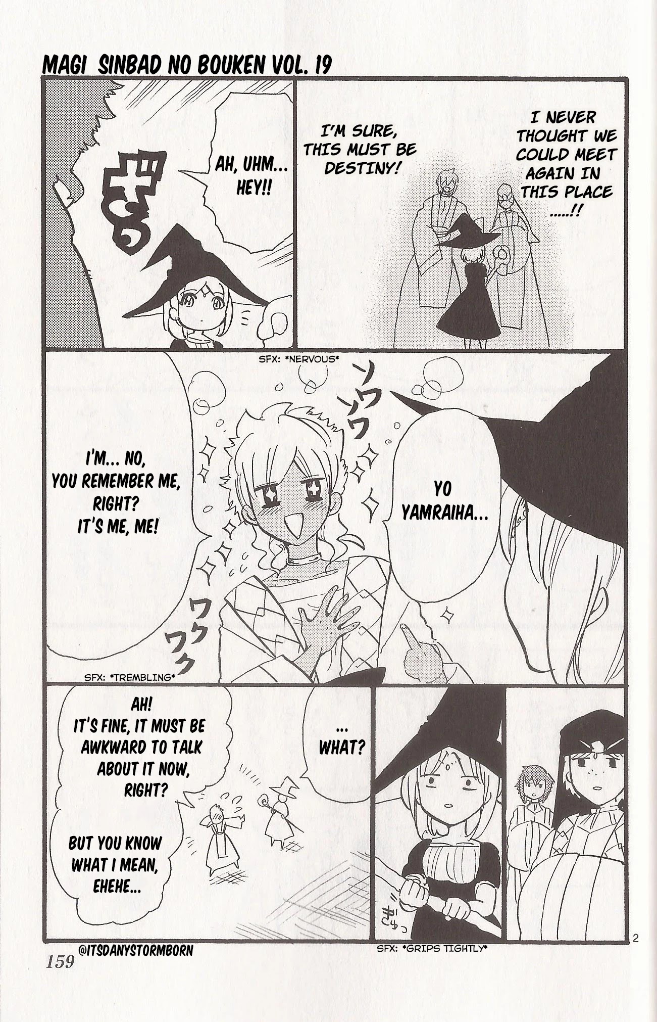 Magi - Sinbad no Bouken Chapter 182.1 page 2 - Chapter 182.1: Yamraiha and Sharrkan