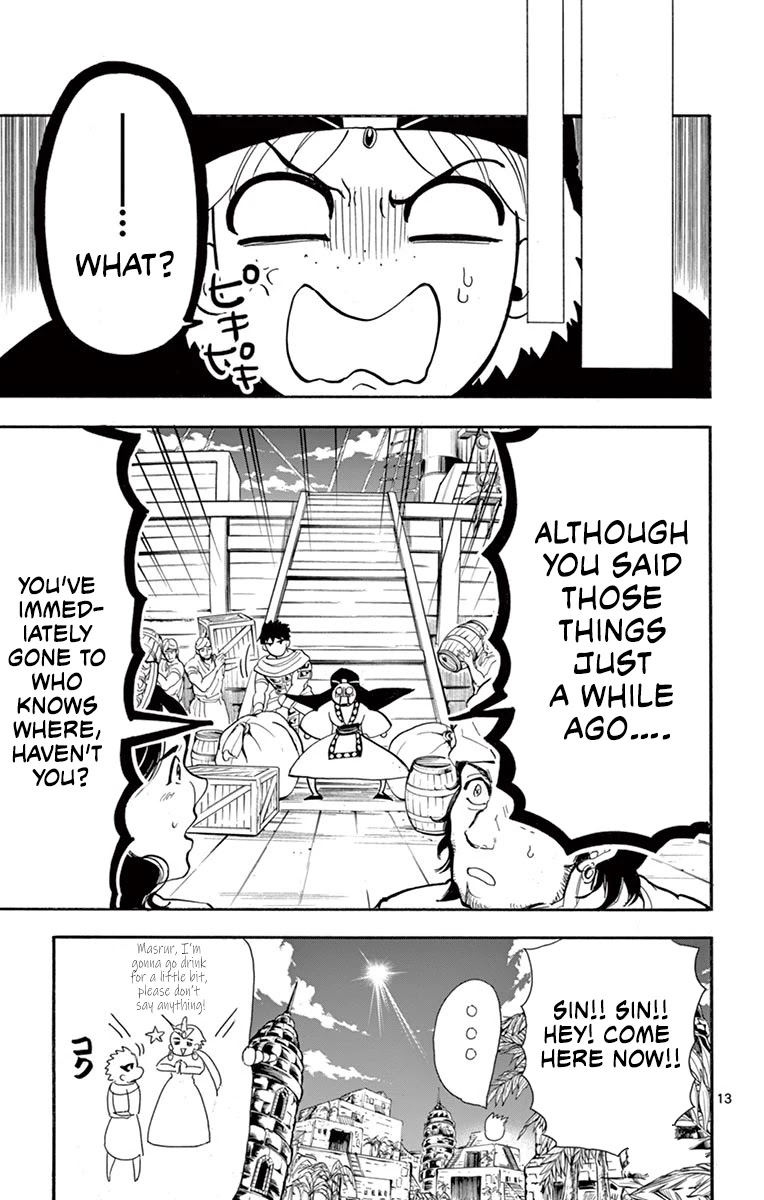 Magi - Sinbad no Bouken Chapter 182 page 13 - Chapter 182: The adventures of Sinbad [END]