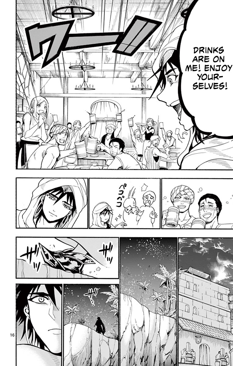 Magi - Sinbad no Bouken Chapter 182 page 16 - Chapter 182: The adventures of Sinbad [END]