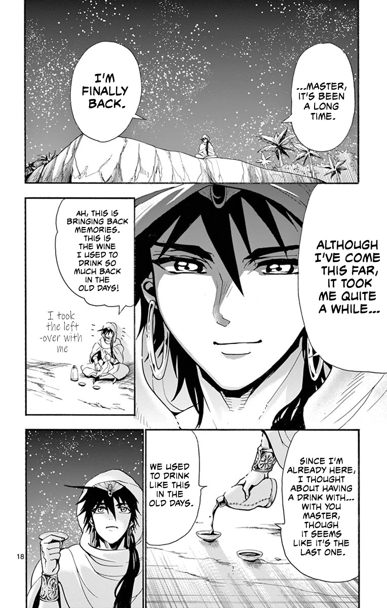 Magi - Sinbad no Bouken Chapter 182 page 18 - Chapter 182: The adventures of Sinbad [END]