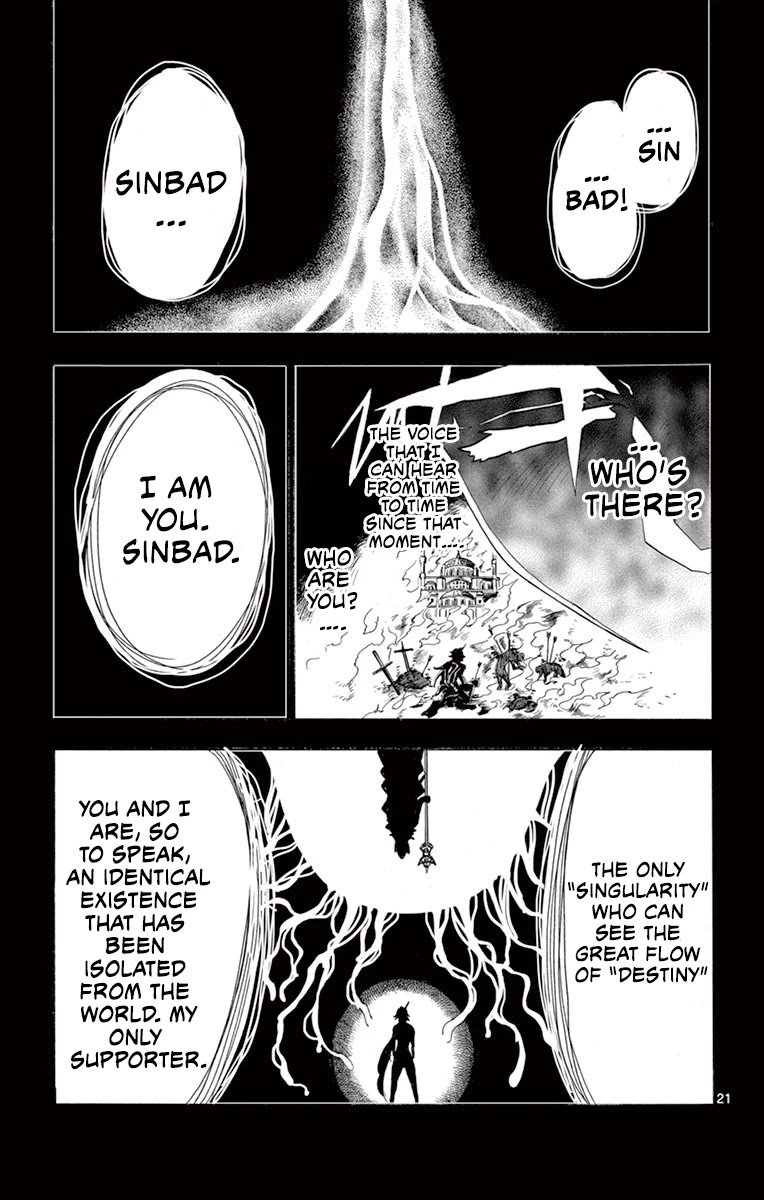 Magi - Sinbad no Bouken Chapter 182 page 21 - Chapter 182: The adventures of Sinbad [END]