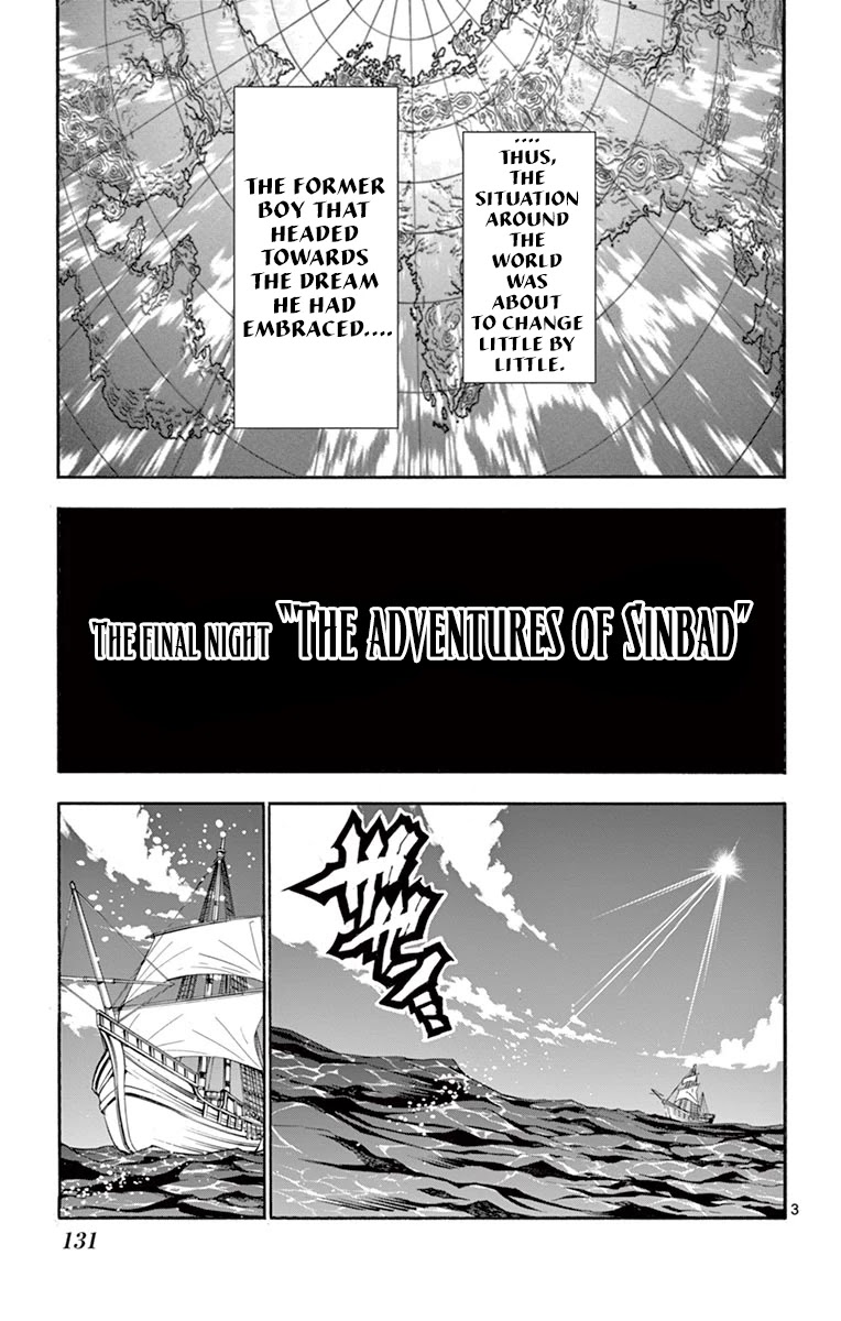 Magi - Sinbad no Bouken Chapter 182 page 3 - Chapter 182: The adventures of Sinbad [END]