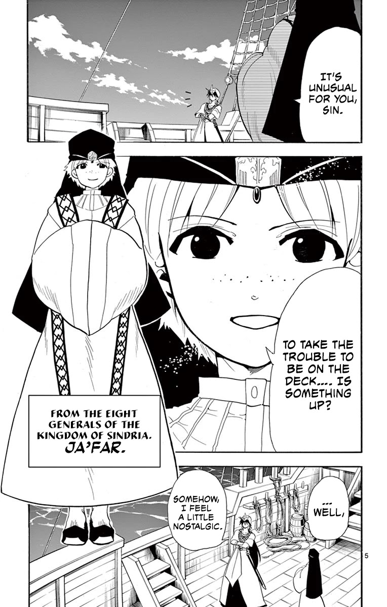 Magi - Sinbad no Bouken Chapter 182 page 5 - Chapter 182: The adventures of Sinbad [END]