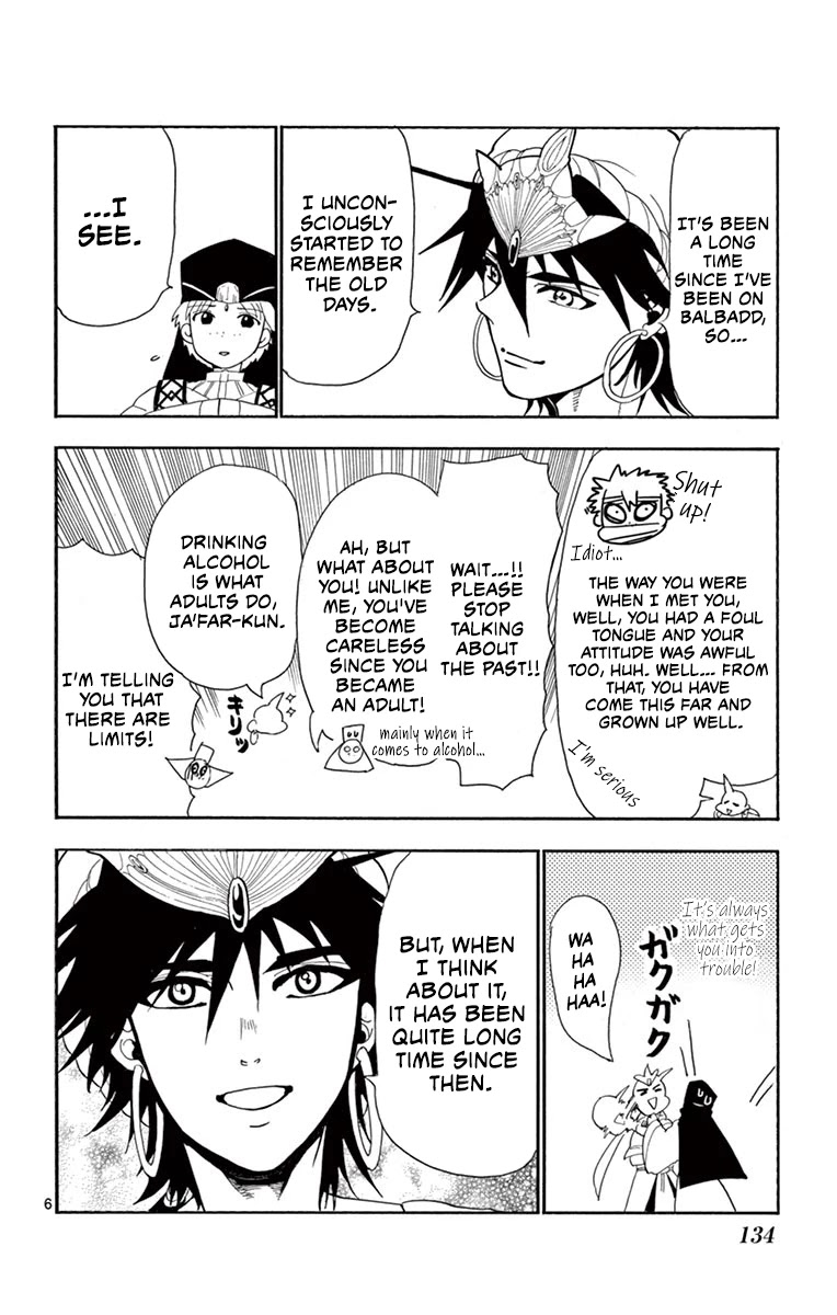 Magi - Sinbad no Bouken Chapter 182 page 6 - Chapter 182: The adventures of Sinbad [END]