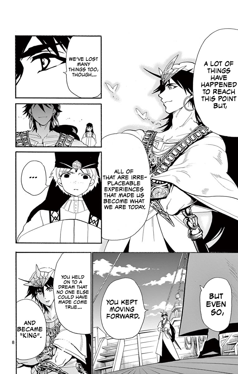 Magi - Sinbad no Bouken Chapter 182 page 8 - Chapter 182: The adventures of Sinbad [END]