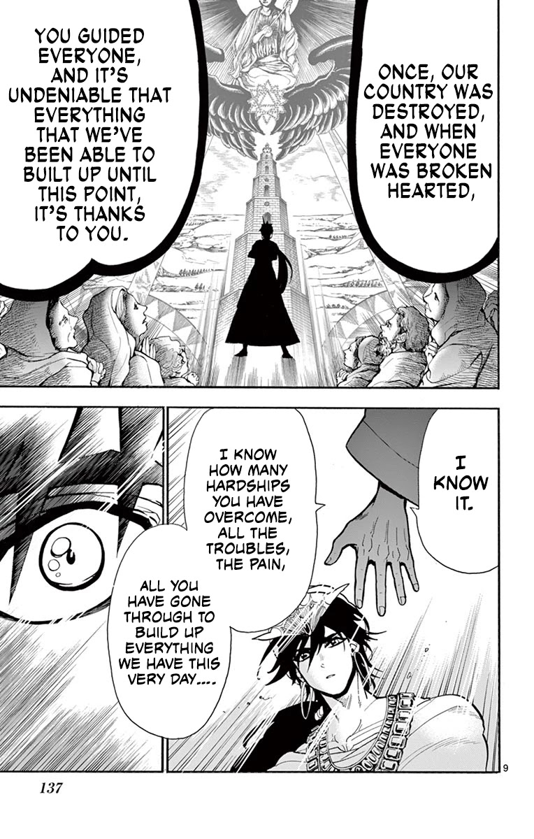 Magi - Sinbad no Bouken Chapter 182 page 9 - Chapter 182: The adventures of Sinbad [END]