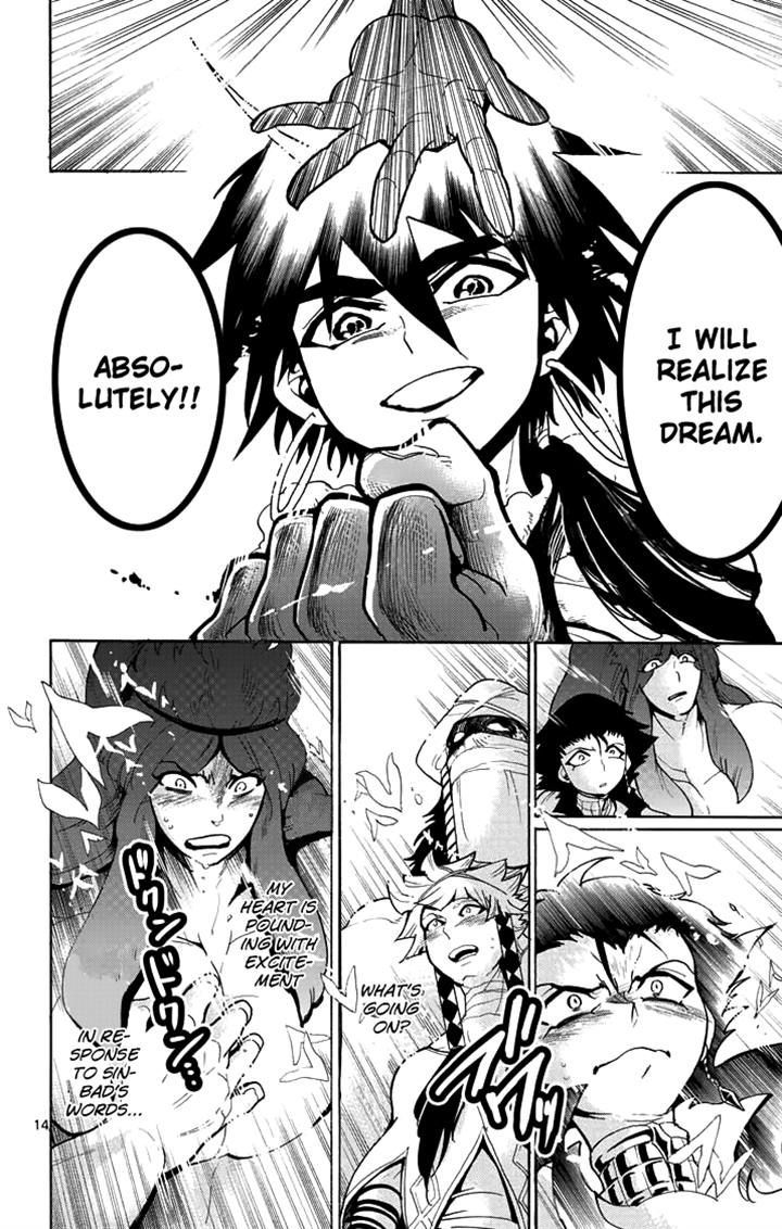 Magi - Sinbad no Bouken Chapter 24 page 14 - Chapter 24: 24th Night