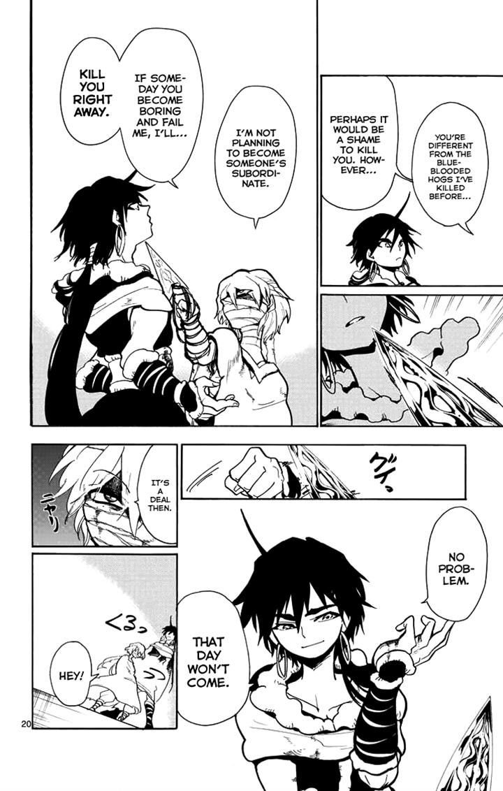 Magi - Sinbad no Bouken Chapter 24 page 20 - Chapter 24: 24th Night