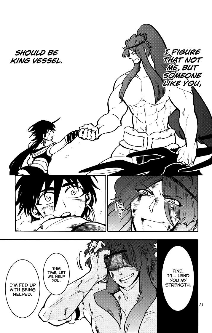 Magi - Sinbad no Bouken Chapter 25 page 21 - Chapter 25: 25th Night