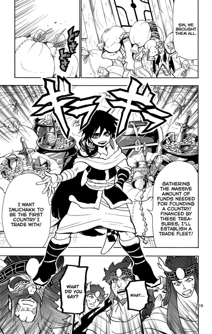 Magi - Sinbad no Bouken Chapter 29 page 19 - Chapter 29: 29th Night