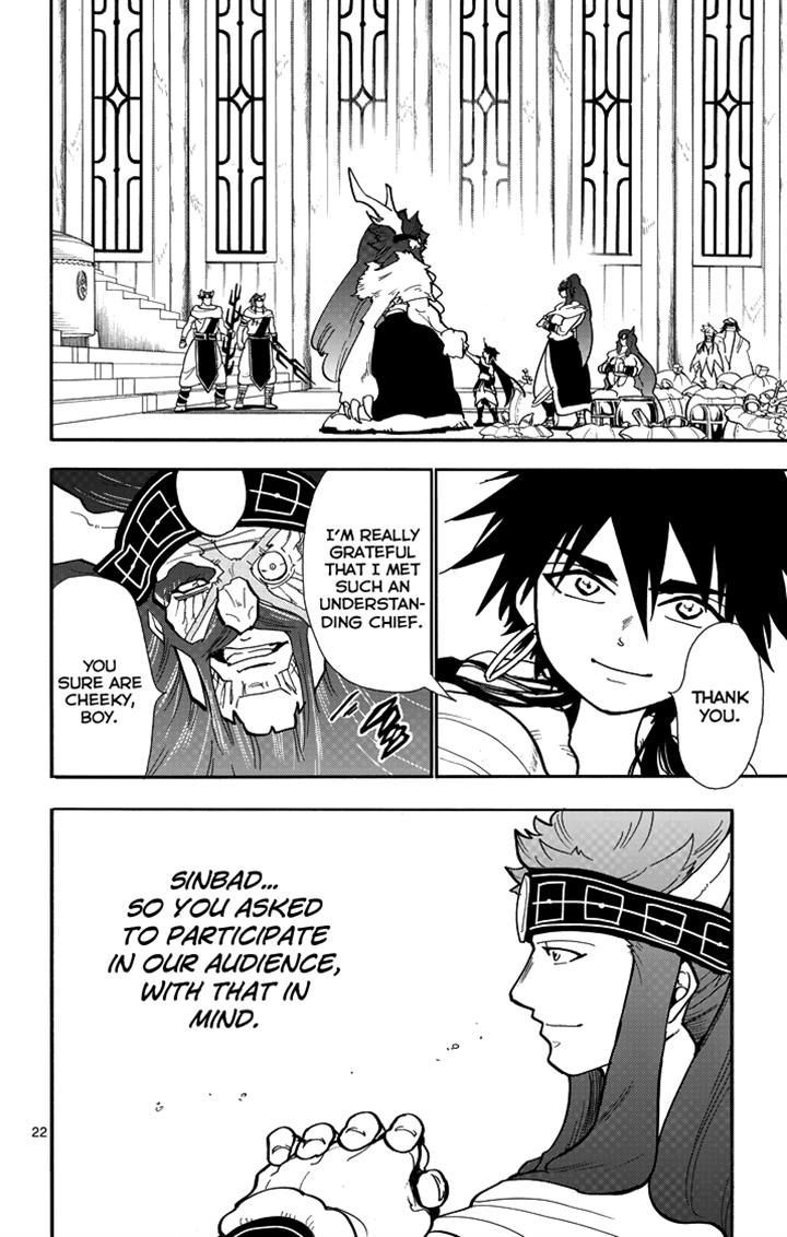 Magi - Sinbad no Bouken Chapter 29 page 22 - Chapter 29: 29th Night