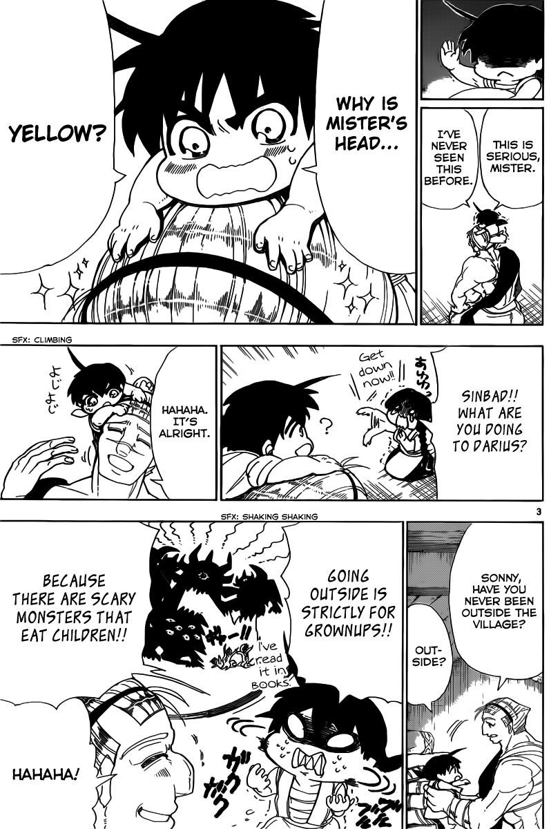 Magi - Sinbad no Bouken Chapter 3 page 4 - Chapter 3: 3rd Night - An Unknown World