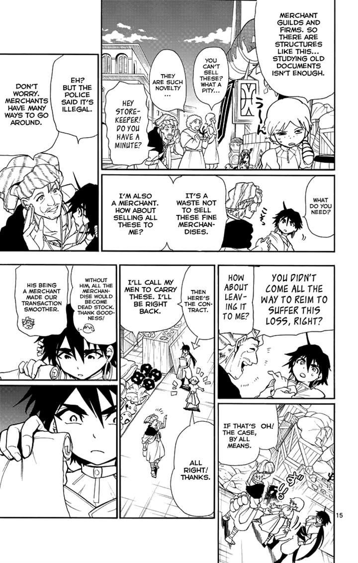 Magi - Sinbad no Bouken Chapter 30 page 14 - Chapter 30: 30th Night