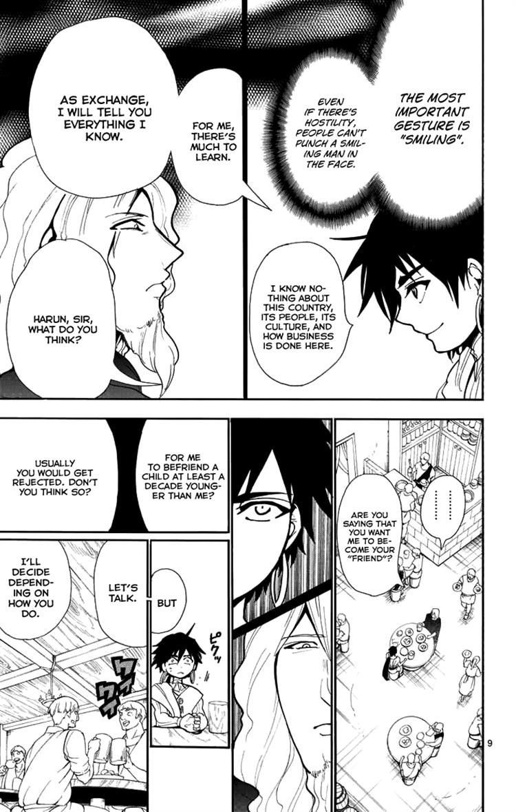 Magi - Sinbad no Bouken Chapter 31 page 10 - Chapter 31: 31st Night