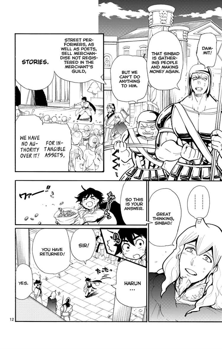 Magi - Sinbad no Bouken Chapter 32 page 12 - Chapter 32: 32nd Night
