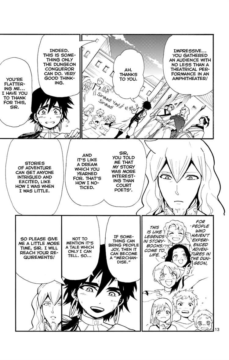 Magi - Sinbad no Bouken Chapter 32 page 13 - Chapter 32: 32nd Night