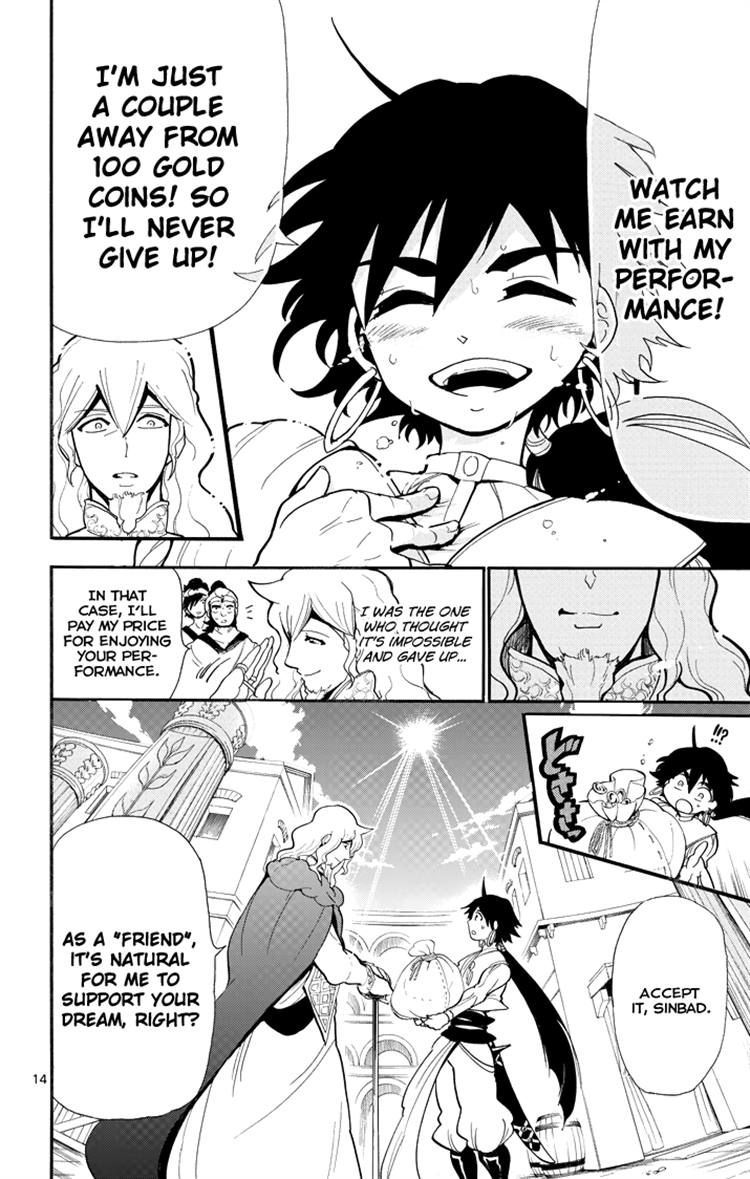 Magi - Sinbad no Bouken Chapter 32 page 14 - Chapter 32: 32nd Night