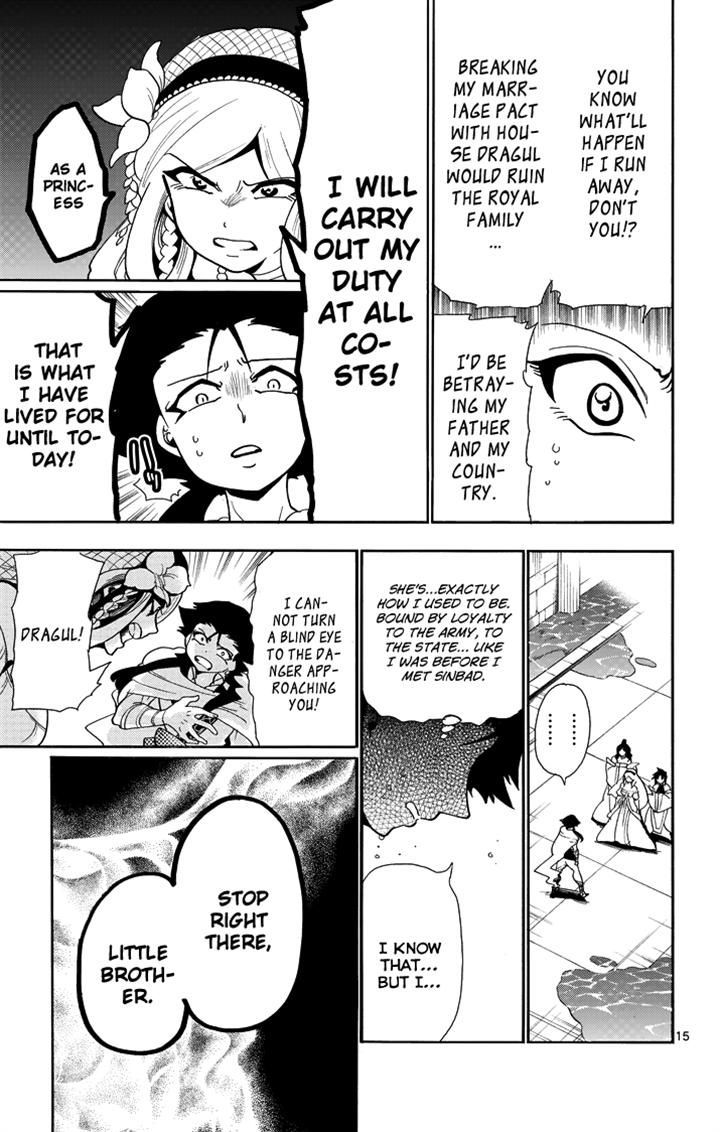 Magi - Sinbad no Bouken Chapter 36 page 15 - Chapter 36: 36th Night