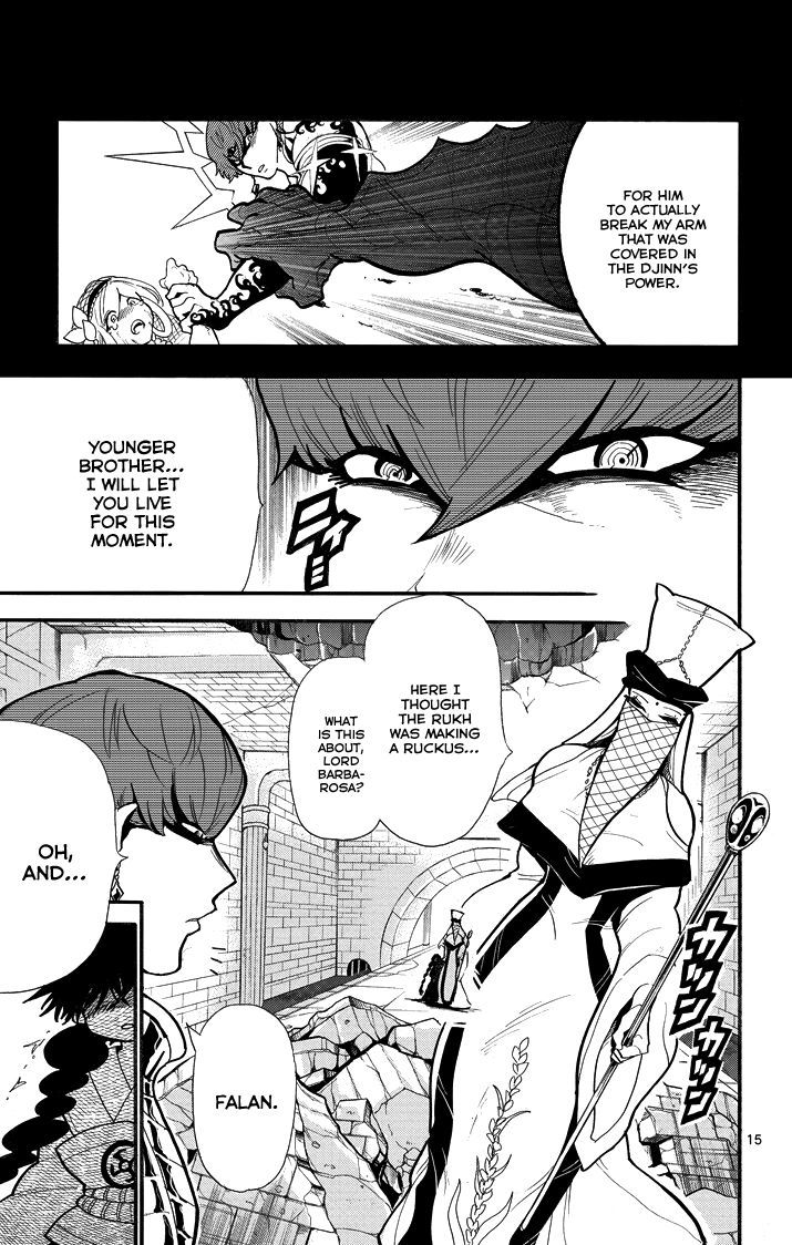 Magi - Sinbad no Bouken Chapter 38 page 16 - Chapter 38: 38th NIght