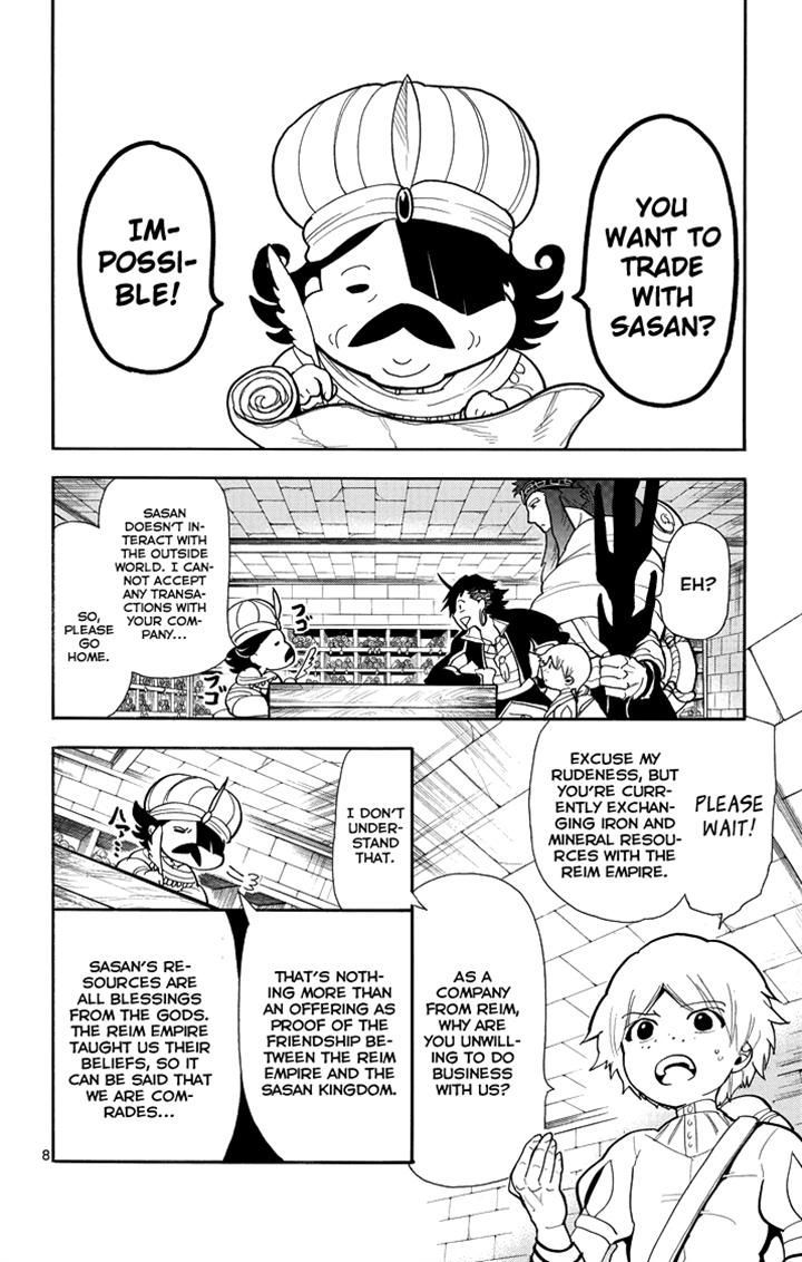 Magi - Sinbad no Bouken Chapter 39 page 8 - Chapter 39: 39th Night