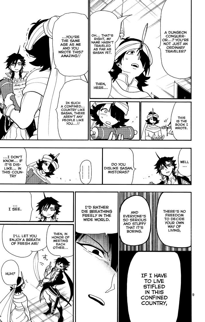 Magi - Sinbad no Bouken Chapter 40 page 11 - Chapter 40: 40th Night