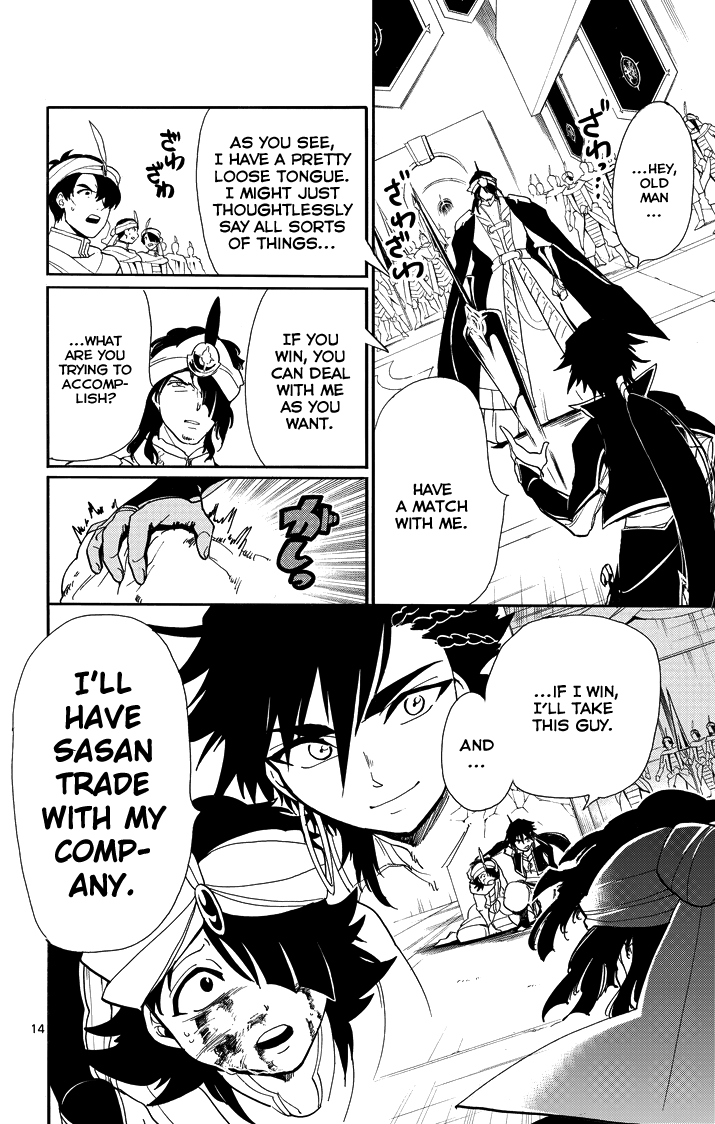 Magi - Sinbad no Bouken Chapter 42 page 15 - Chapter 42