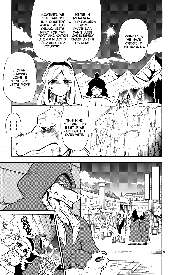Magi - Sinbad no Bouken Chapter 58 page 10 - Chapter 58
