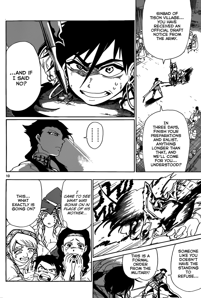 Magi - Sinbad no Bouken Chapter 6 page 11 - Chapter 6: Military Service