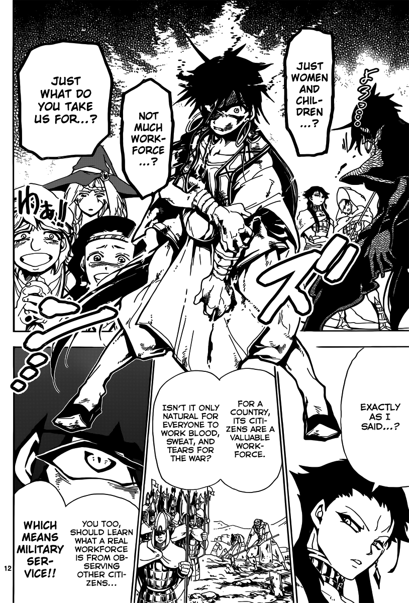 Magi - Sinbad no Bouken Chapter 6 page 13 - Chapter 6: Military Service