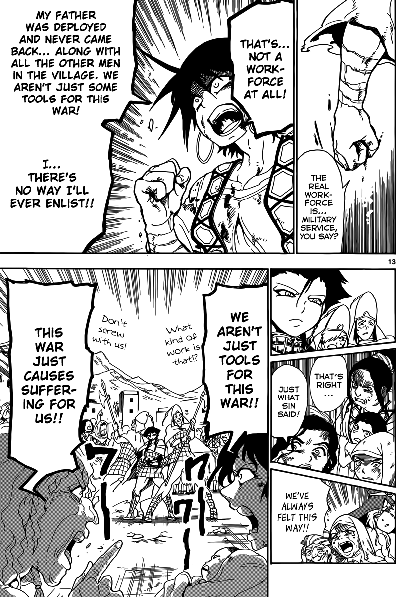 Magi - Sinbad no Bouken Chapter 6 page 14 - Chapter 6: Military Service