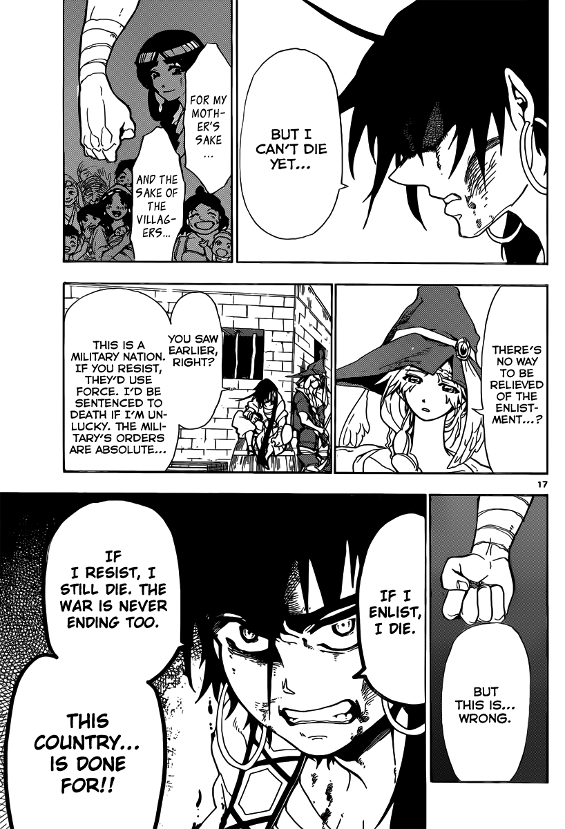 Magi - Sinbad no Bouken Chapter 6 page 18 - Chapter 6: Military Service