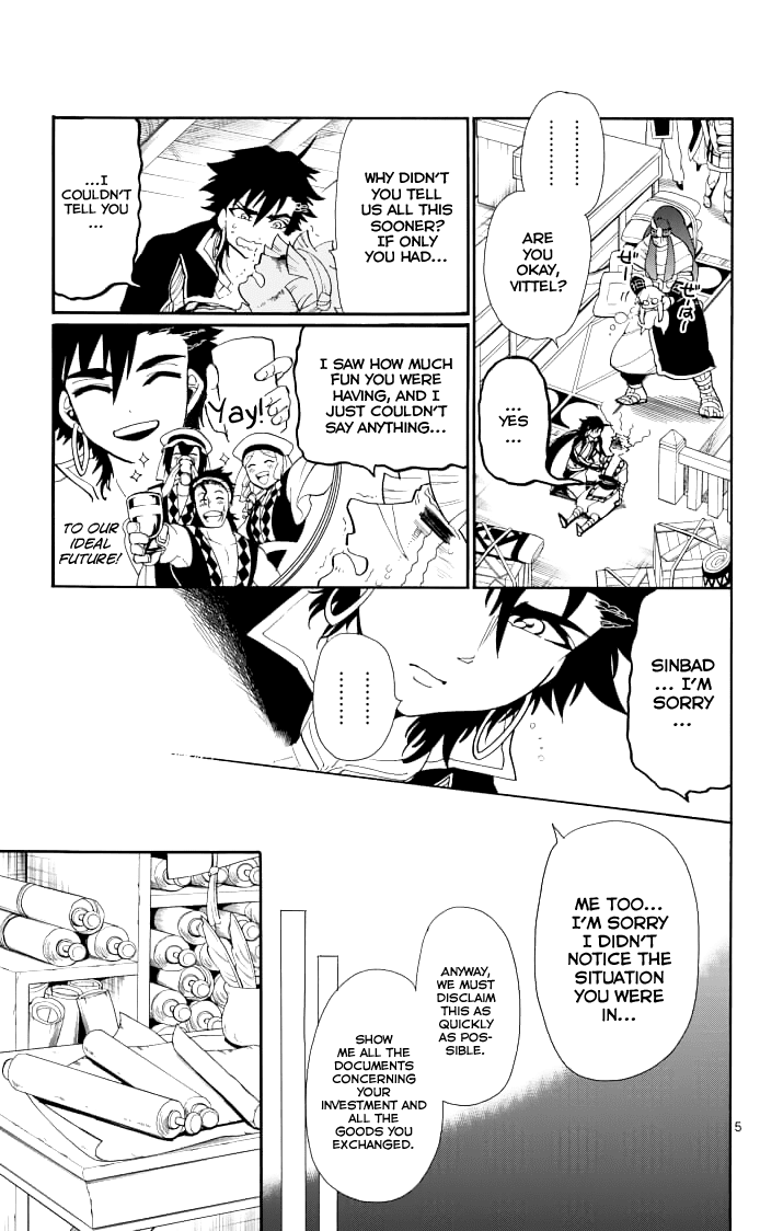 Magi - Sinbad no Bouken Chapter 61 page 7 - Chapter 61