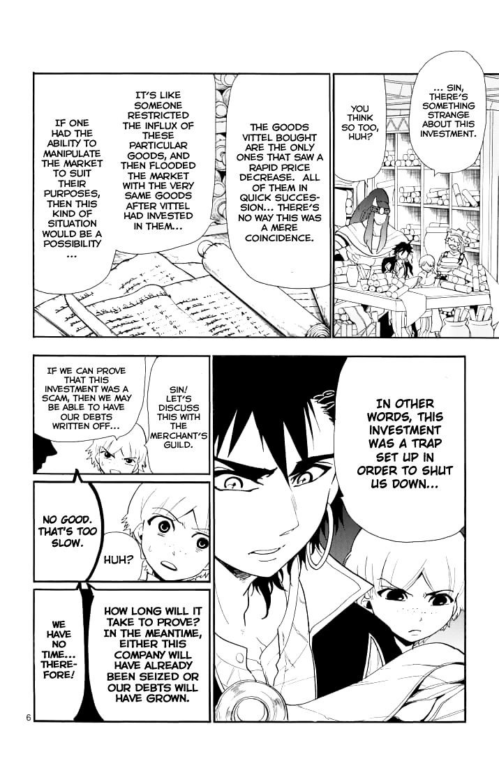 Magi - Sinbad no Bouken Chapter 61 page 8 - Chapter 61
