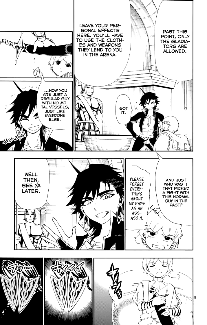 Magi - Sinbad no Bouken Chapter 64 page 11 - Chapter 64