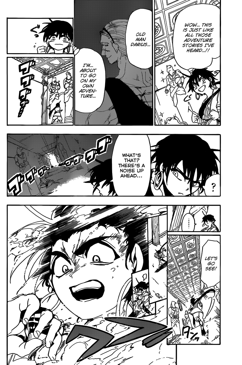 Magi - Sinbad no Bouken Chapter 8 page 11 - Chapter 8: Dungeon's Song