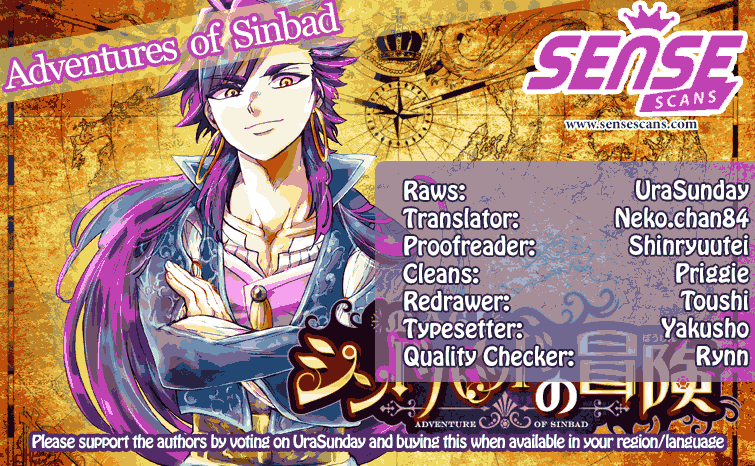 Magi - Sinbad no Bouken Chapter 92 page 1 - Chapter 92