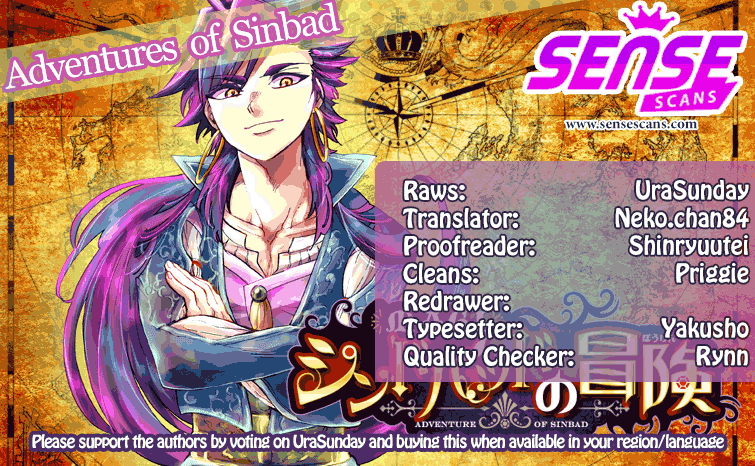 Magi - Sinbad no Bouken Chapter 93 page 1 - Chapter 93