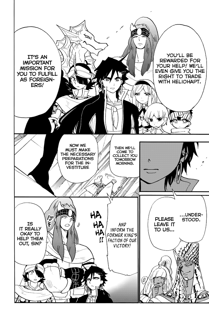 Magi - Sinbad no Bouken Chapter 93 page 12 - Chapter 93