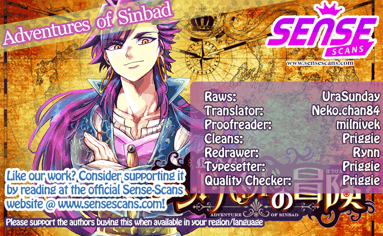 Magi - Sinbad no Bouken Chapter 98 page 1 - Chapter 98