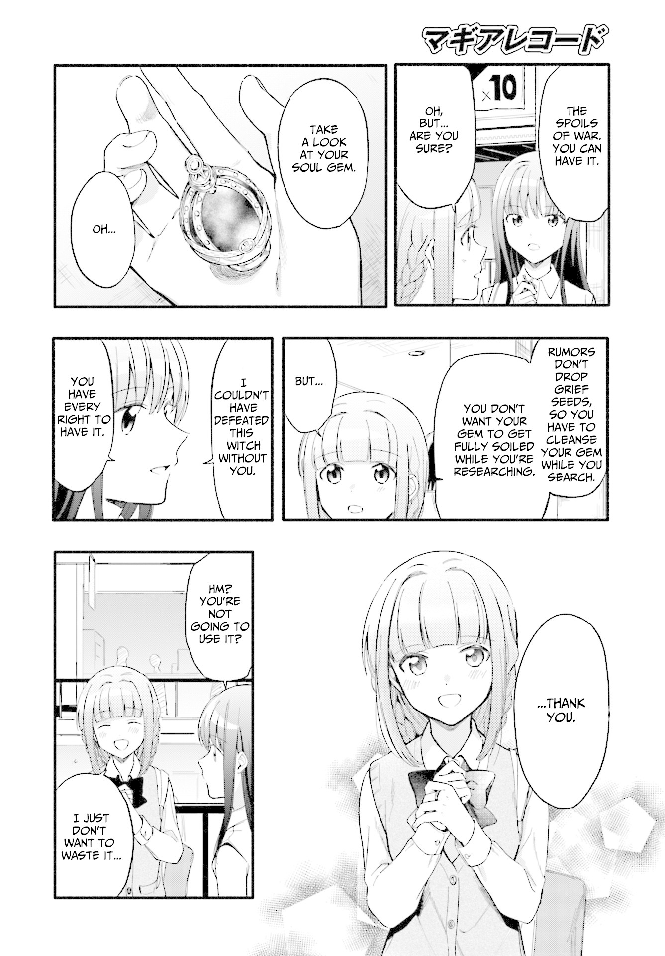 Magia Record Chapter 12 page 22 - Chapter 12