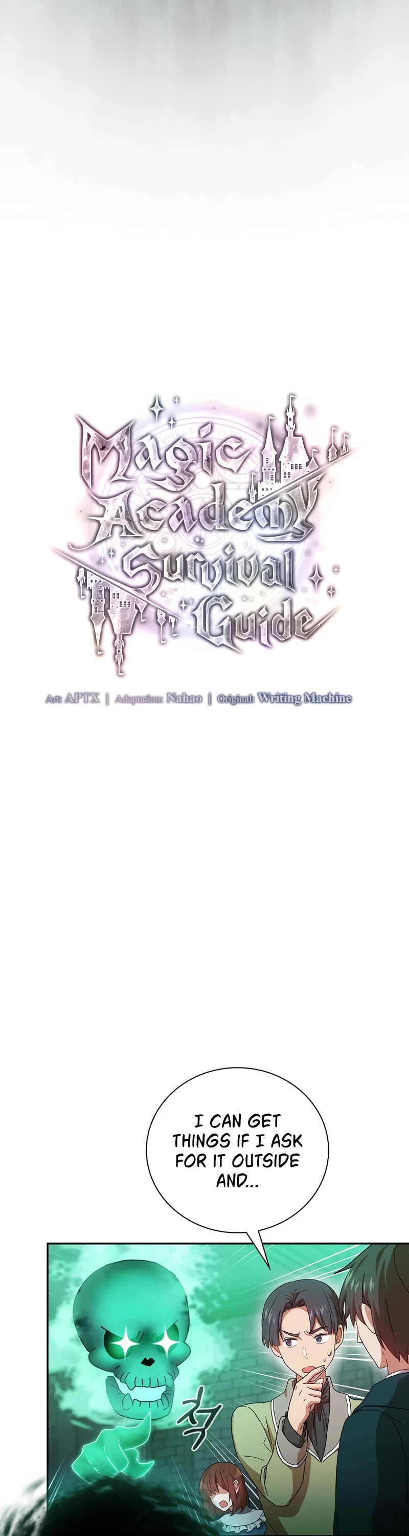 Magic Academy Survival Guide Chapter 3 page 8 - Chapter 3